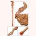 Cane Elderly Crutches Solid Wood Walking Stick Hollow Emboss More Than a Year 93cm Long According to Height Truncated by Yourself Interesting - Buy Online on GoSupps.com