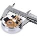 Cute Dogs Round Pill Box - 3 Compartment Portable Travel Medicine Organizer - Mini Decorative Pocket Holder for Tablets & Vitamins - Buy Online on GoSupps.com