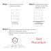 10 Pack THC Marijuana Home Urine Test Kit - Highly Sensitive Rapid Testing Card - Detects THC Levels at 20 ng/mL, 40 ng/mL, 100 ng/mL, 200 ng/mL, 300 ng/mL - Buy Online on GoSupps.com