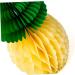 8pcs Ornament Plant Paper Pineapple Party Supplies Pineapple Decor Honeycomb Yellow 8PCS 20CM - Buy Online on GoSupps.com