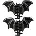 2Pcs Halloween Claw Clips Halloween Hair Clips Spooky Bat Hair Clip Scary Halloween Hair Clips Decorative Halloween Hair Accessories for Carnival Cosplay Costume Party - Buy Online on GoSupps.com