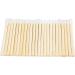 HUSHUI 100Pcs Bamboo Handle Lip Brush Set Portable Disposable Lipstick Applicator for Makeup Tool and Lip Gloss Wand - Buy Online on GoSupps.com