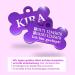Personalized Bone-Shaped Pendant for Dogs & Cats | Ibera Gifts - Custom Engraved Dog Collars & Neck Bands (Purple) - Buy Online on GoSupps.com