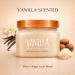 Exfoliating Body Scrub with Vanilla Scent Sugar Texture Body Cleanser for Daily Shower Use Smooth Application Large 18 oz Jar - Buy Online on GoSupps.com