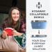 HYDAWAY Collapsible Bowl Set 2-Pack - Glacier Blue | Compact & Portable - Buy Online on GoSupps.com