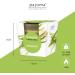 Pajoma Lemongrass Fragrance Candle | Premium 120g Satin Glass | 25-Hour Burn | Elegant Gift Packaging - Buy Online on GoSupps.com