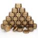 Candle Tin Cans 24 Pieces Candle Containers Candle Jars with Lids 8 oz for Candles Making Arts & Crafts Storage and Gifts Golden Golden 24 Pack
