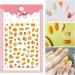3pcs Summer Fruit Nail Stickers - Strawberry, Cherry, Watermelon Nail Decals - Buy Online on GoSupps.com