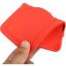 Tivenfezk Nadoli Silicone Case for iPhone 15 Pro Max - Ultra Thin Shockproof Scratch-Resistant TPU Wallet Cover with Credit Card Holder - Red - Buy Online on GoSupps.com