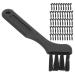 Premium 50pcs Shaving & Keyboard Cleaning Brush Set - Fine Hair Plastic Handle for Home Use - International Shipping - Buy Online on GoSupps.com