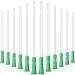 Nuanchu 120 Pieces PVC Replacement Tubings Supplies Tubes Kit Clear Replacements Hose with Flexible Rounded End for Smooth Insert (12 Fr) 12 FR 120.0