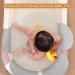 Vocheer Flower Baby Bath Support Pad - Grey | Infant Bathtub Mat for Newborn Comfort - Buy Online on GoSupps.com