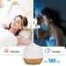Buy Essential Oil Diffuser - Aromatherapy Ceramic 180ml for Large Rooms | Bamboo Base Night Light Auto Shut-Off | International Shipping - Buy Online on GoSupps.com