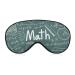 Math Formula Doodle Tools Sleep Mask Eye Cover for Sleeping Blindfold with Adjustable Strap Blocks Light Night Travel Nap for Men Women