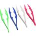 Craft Tweezers 20 Pack - Durable Safe Plastic Tweezers for Kids & Adults | Ideal for Hobbies & Manual Training - International Shipping Available - Buy Online on GoSupps.com