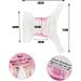 Cutieplusu Adult Fabric Diaper - Washable Adjustable Pocket Cover - Reusable Breathable Leak-Proof - Pink - Buy Online on GoSupps.com