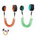 Locisne Baby Anti-lost Belt Baby Kids Safty Anti Lost Walking Hand Belt Wrist Link Bungee Leash Safety Toddler Harness Travelling Helper (1.8m +2.5m) 1.8m+2.5m