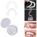 Buy Nitaiun 2-Piece Instant Veneers | Upper & Lower Snap-On Dentures for Perfect Smile - Comfortable Fake Teeth - Buy Online on GoSupps.com