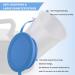 AWOKEN Urinals for Men  Pee Urinal Bottle 800ml  Spill Proof Lid Urinary Chamber Elderly Kids and Patients -Male Plastic Pee Urinal Bottle 1x Men Urinal - White and Blue - Buy Online on GoSupps.com