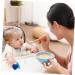 Buy Toyvian 5-Piece Baby Feeder Pacifier Set - Infant Food Dispenser Colostrum Juice Nipple Extruder 14x4.6cm - Fast International Shipping - Buy Online on GoSupps.com