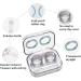 Howinn Travel Contact Lens Covers - Cute & Leakage-Proof Mini Storage Set with Tweezers | Portable Contact Lens ETUI in Pink Green Blue & Violet - Ideal for Office & Daily Use - Buy Online on GoSupps.com