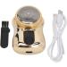 Cordless Beard Trimmer Portable Beard Trimmer USB Charging Curved Blade Wet and Dry Foil for Men for Travel (Champagne Gold) - Buy Online on GoSupps.com
