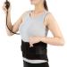 Lumbar Back Brace Support Belt for Lower Back Pain Relief Sciatica Scoliosis Herniated Disc.Lower Back Brace for Men&Women with Pneumatic Traction Device Adjustable Waist Trainer Belt for Heavy Lifting Sedentary and Fitness.(Large Upgrade-Black)