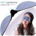 Axgo EM13DP Adjustable 3D Contoured Sleep Eye Mask - 100% Light Blocking - Gray - Buy Online on GoSupps.com