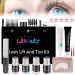 Libeauty Lash lift and Color kit Eyebrow Lamination with Black Color Kit Suit for Home DIY & Salon Eyelashes Black Curling Thicker Your Eyes Effect Great