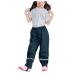 Children's Thin Waterproof Windproof and Breathable Outdoor Rain Pants Shelter Pant 12 Dark Blue
