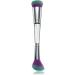 Spectrum Collections Brush Club Double Ended Face Make Up Brush Spectrum Dual Makeup Brush for Contour Blush or Buffing with Hypoallergenic Bristles Green Purple Duo Makeup Brush - Buy Online on GoSupps.com