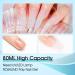 Rosalind Transparent Poly Nail Gel 80ml - Quick Extension Building Acrylic Gel for Beginners & Professionals | Perfect for Home DIY Nail Art - Buy Online on GoSupps.com