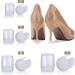 Molain 8 Pairs Sole Protector Heel Pads Transparent Rubber Bottom Caps Savers Covers High Heels Repair Replacement Inserts Caps Tips Guard Women Shoes Boot for Weddings Grass Garden - Buy Online on GoSupps.com
