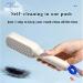 Self-Cleaning Anti-Static Massage Comb One-Pull Clean Massage Comb Massage Comb for Hair Scalable Rotate Lifting Self Cleaning Hairbrush Hair Styling Tools for Women (Color : 2pcs-A) - Buy Online on GoSupps.com