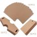 Suponey 150 Pcs Kraft Paper Jewelry Display Cards - Earring, Necklace, Bracelet Holder Tags - Buy Online on GoSupps.com