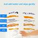 Magic Sponges Cleaning Eraser 50 Pack Melamine Sponge Foam Pads Multi-Functional Household Cleaning Kitchen Dish Sponge for Furniture Bathroom Bathtub Sink Floor Baseboard Wall Cleaner 50pcs 3.93x2.36x0.79in - Buy Online on GoSupps.com