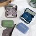 Buy Cute Portable Optometry Lens Containers Double Contact Lens Box Myopia Lens Holder in Blue & Dark Blue - Buy Online on GoSupps.com
