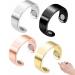 4PCS Healthgo Blood Pressure Regulator Ring Healthgo Blood Sugar Control Ring Blood pressure regulator ring blood pressure ring blood sugar control ring lymphatic drainage therapeutic magnetic ring adjustable (a)