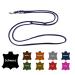 Dog liner Small dogs / large dogs 2m / 2.40m / 2.80m / 3.50m / 5m Double linen adjustable (5m x 8mm navy blau) 5m x 8mm navy blau