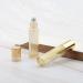 Rowiz 10pcs Essential Oils Roll on Bottles 10ml Refillable Empty Glass Rollerball Bottles with Golden Cap Perfect for Homemade Perfume Fragrance Aromatherapy Oils Pearly Golden - Buy Online on GoSupps.com