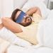 Buy Adjustable Blackout Eye Mask for Side Sleepers - Perfect Travel Sleep Aid & Meditation Blindfold - Cozy Sleep Mask in Blue - Buy Online on GoSupps.com