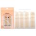 Yunmiao 120 x Invisible Double Eyelid Strips Natural Fibre Eyelid Strips for Drooping Eyelids with Hood
