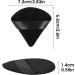 Sibba 12Pcs Powder Puff Triangle Shape Face Makeup Puff for Loose Powder Foundation Soft Cosmetic Sponge Wet and Dry Powder Puff Pads Large Body Cotton Powder Cushion Puffs (Black) Pattern 02 - Buy Online on GoSupps.com