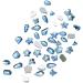 FEIlei 100Pcs Mixed Glass Crystal Hybrid Diamond Rhinestones Nail Art Decorations Drop Rhombus Flatback Stones 3D Gems - Buy Online on GoSupps.com