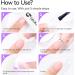 Gel Nail Glue 6 in 1 - Gelike ec UV Nails Glue Base Coat Strong Adhesive for Nail Tips False Nails Acrylic Tips Press on Nails Gel Nail Polish 1.0-Clear 8ml - Buy Online on GoSupps.com