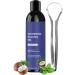 Oil Pulling Bain de bouche 100 ml avec nettoyeur de langue | Aide au rin age des dents pour adultes adolescents matin soir de dormir apr s le sommeil - Buy Online on GoSupps.com