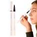 Double Lower Eyelash Pencil Eyeliner Pencil Waterproof Smudge Proof Bottom Eyelashes | Eye Liner Liquid Eyeliner Two-Claw Bottom Lashes Pencil for Eye Makeup Pochy 02# Fog Gray Brown