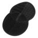 Balacoo Makeup Brush Cleaner Makeup Tool Cleaner Pad Cleaner Mat for Makeup Tools Makeup Tool Cleaning Pad Cleaner Mat for Makeup Brush Make up Cleaning Bowl 16.80X10.80X0.80CM Black