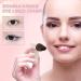 mother Eyeliner Stamp Wing Tip Eyeliner Stencil Double Headed Waterproof Sweatproof for Beginners for Parties Travel Work Days Weddings Brown - Buy Online on GoSupps.com