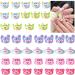42Pcs Nail Art Charms POP Mart Nail Art Charms Cartoon Nail Charms Decorations for Nail Art Supplies 3D Flatback Resin Charms Resin Nails Slime Charms Cute DIY Nail Accessories 42Pcs Nail Art Charms PP Mart